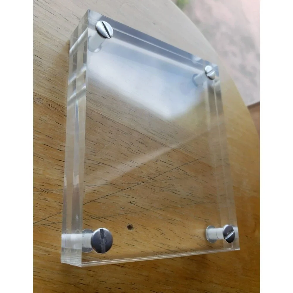 Ultra Pro Sports CARD HOLDER DISPLAY CASE 4-SCREWDOWN BRIK UV SAFE 5